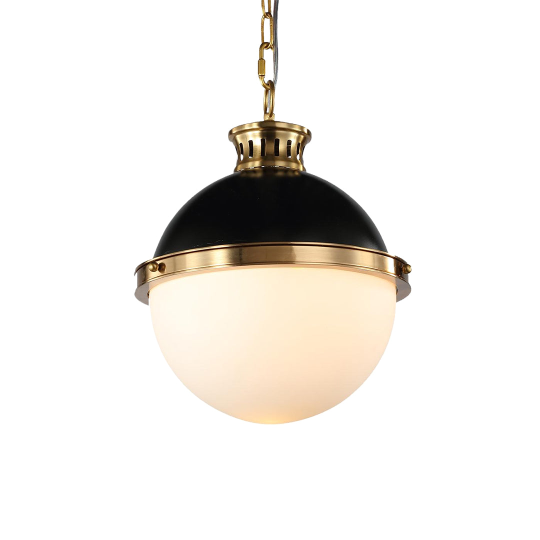 Ball Pendant Light - Classic Glass Globe Ceiling Fixture
