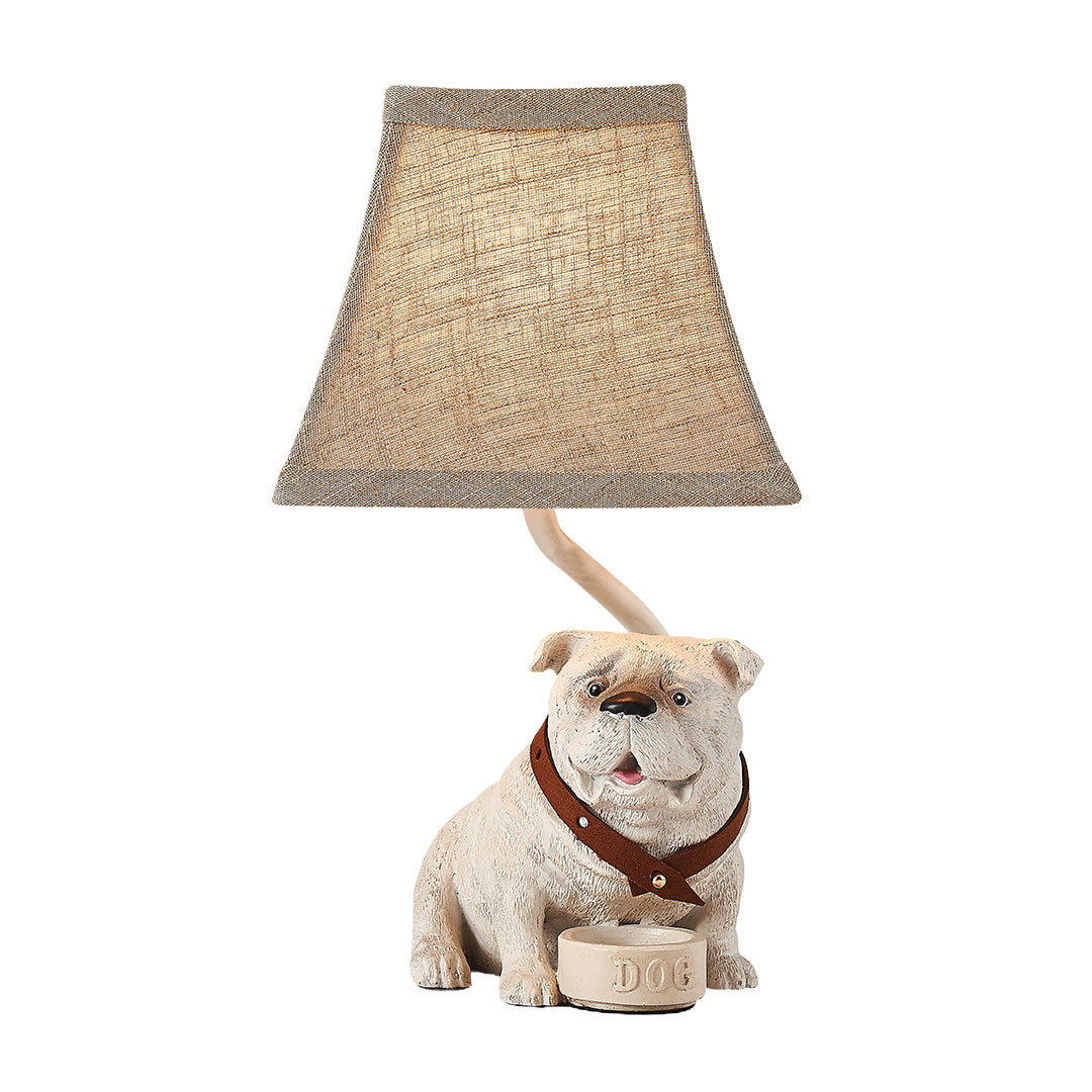 Mid-Century Dog Table Lamp - Elegant White Resin Light Fixture

Add a touch of style to your home with this mid-century dog table lamp. Crafted from elegant white resin, it serves as both a decorative piece and a functional light source. Perfect for dog l