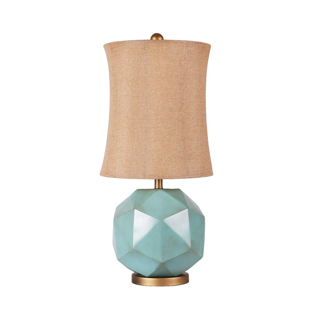 Modern Industrial Fabric Table Lamp - Stylish Decorative Lighting for Home & Office