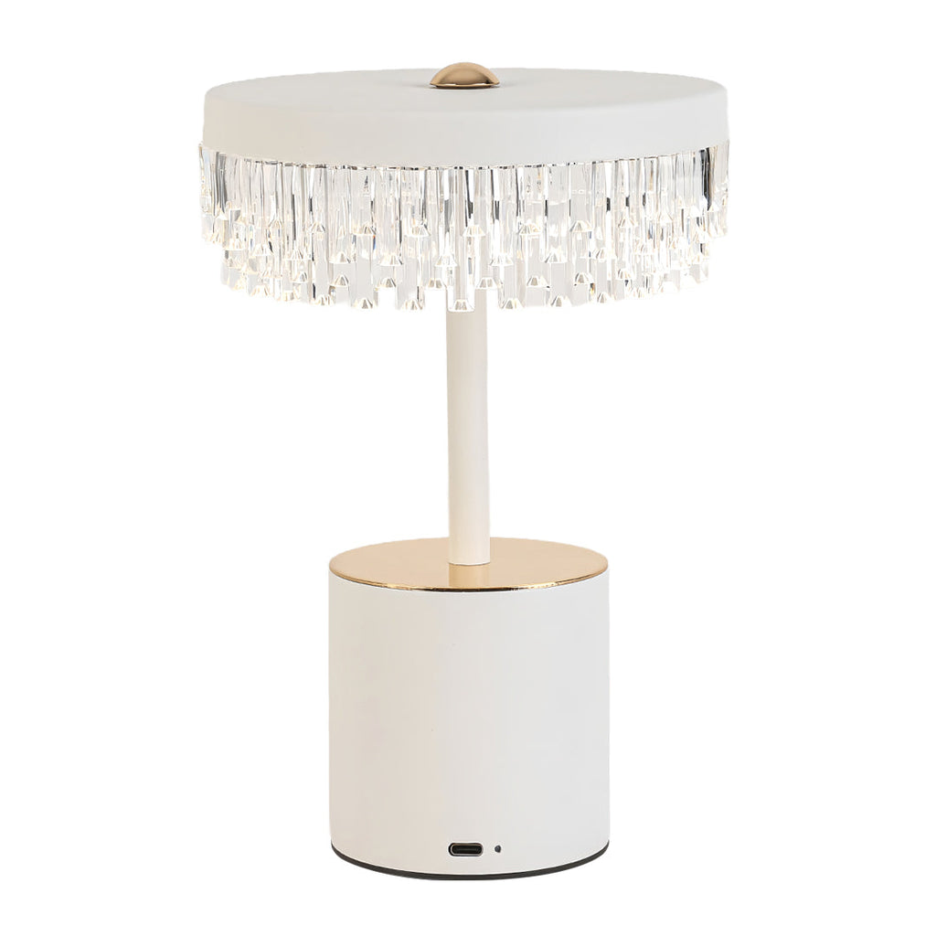 Fringe Minimalist USB Charging Table Lamp - Creative Design Lighting for Modern Spaces