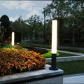 Modern Waterproof Pathway Bollard Lights - Slender Cylindrical Outdoor Lighting