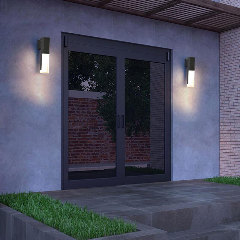 Waterproof Outdoor Wall Up/Downlight - Garage Exterior Wall Lights