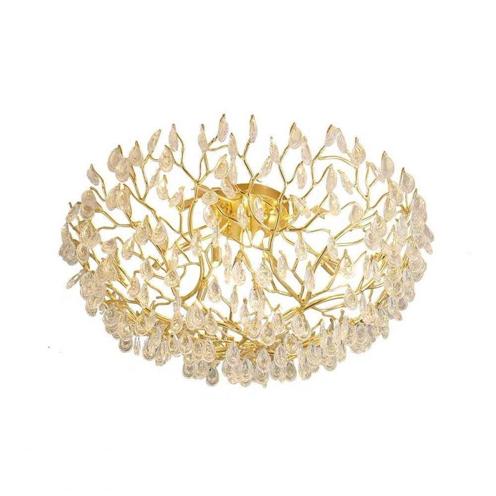 Firefly Sputnik Chandelier - Modern LED Flush Mount Ceiling Light