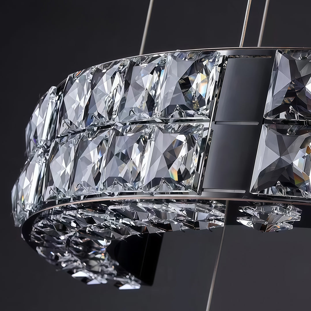 K9 Crystal Chandelier Modern Elegant Ceiling Light