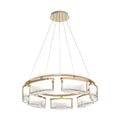 Luxury Modern Aluminum Chandelier Crystal Ceiling Lights