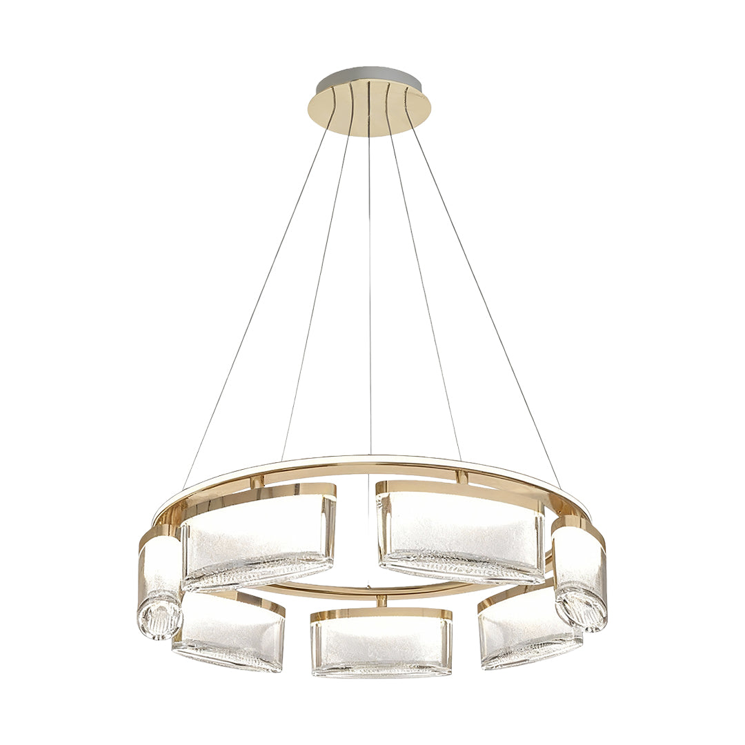 Luxury Modern Aluminum Chandelier Crystal Ceiling Lights