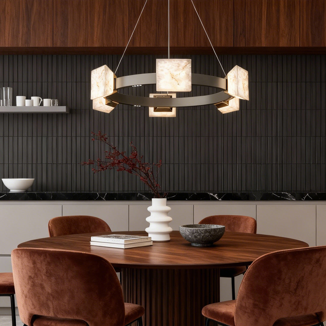 Modern Luxury Cloud Stone Kitchen Island Chandelier Ceiling Light