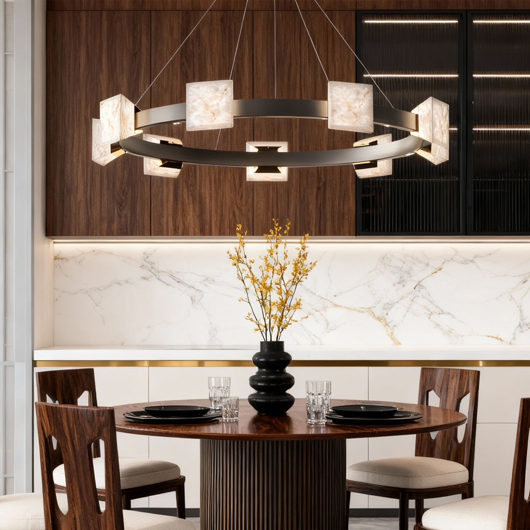 Modern Luxury Cloud Stone Kitchen Island Chandelier Ceiling Light