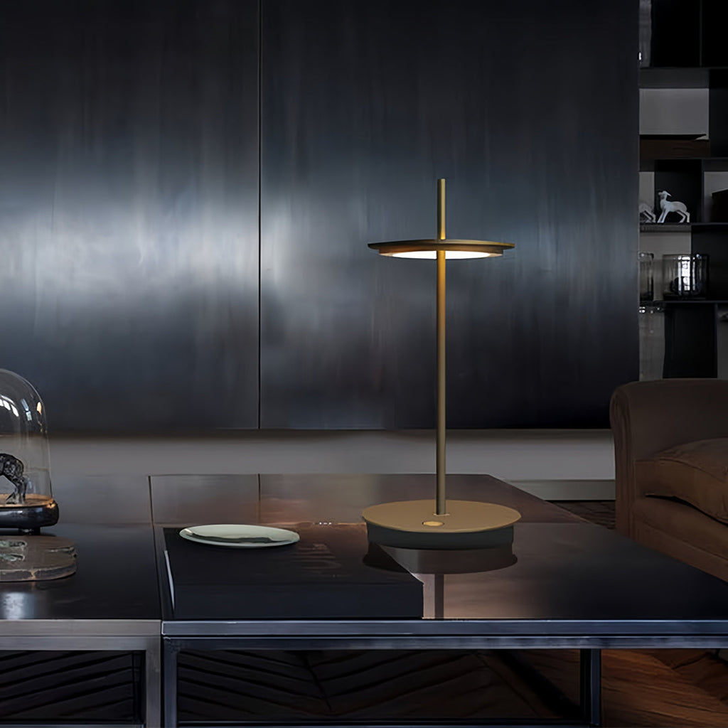 Dimmable Cordless Modern Metal Buffet Table Lamps - Portable Lighting Solutions