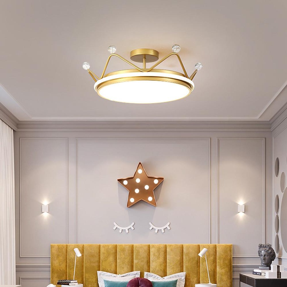 Creative Circle Dimmable LED Nordic Flush Mount Ceiling Light