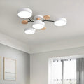 Sputnik Artistic Chandeliers for Kids | Metal & Wood Ceiling Lights