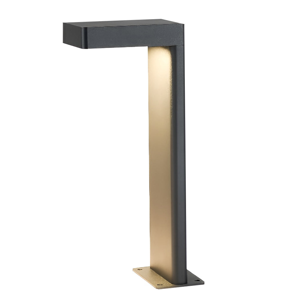 L-Shaped Modern Metal Outdoor Landscape Path Light