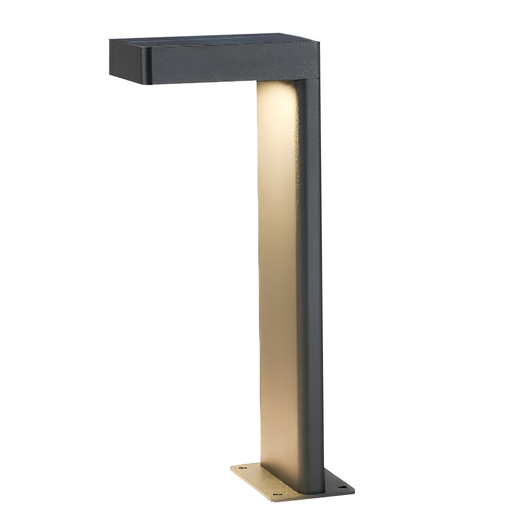 L-Shaped Modern Outdoor Metal Landscape Path Light