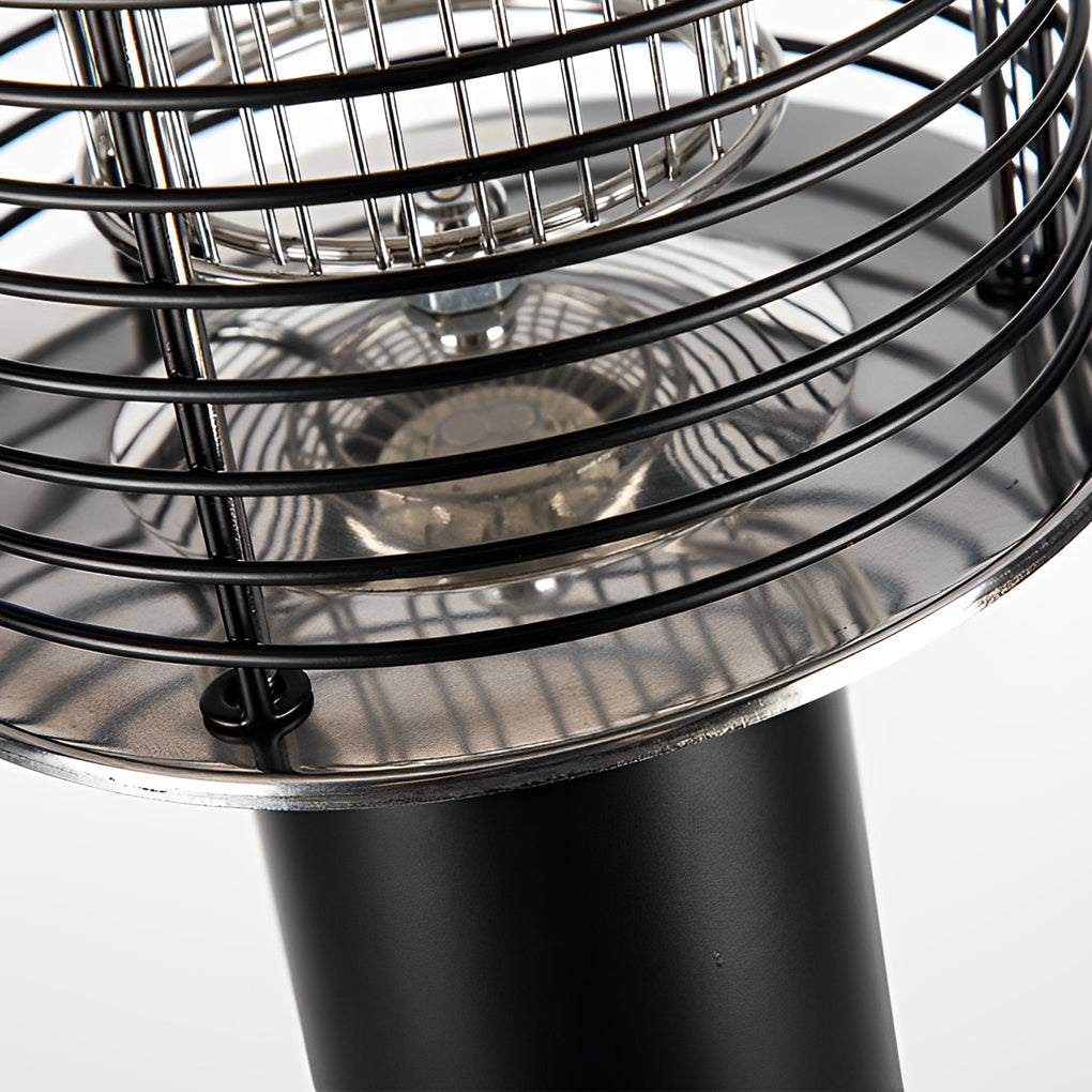 Modern Black Metal Solar Mosquito Lamp - Eco-Friendly Bug Zapper Light