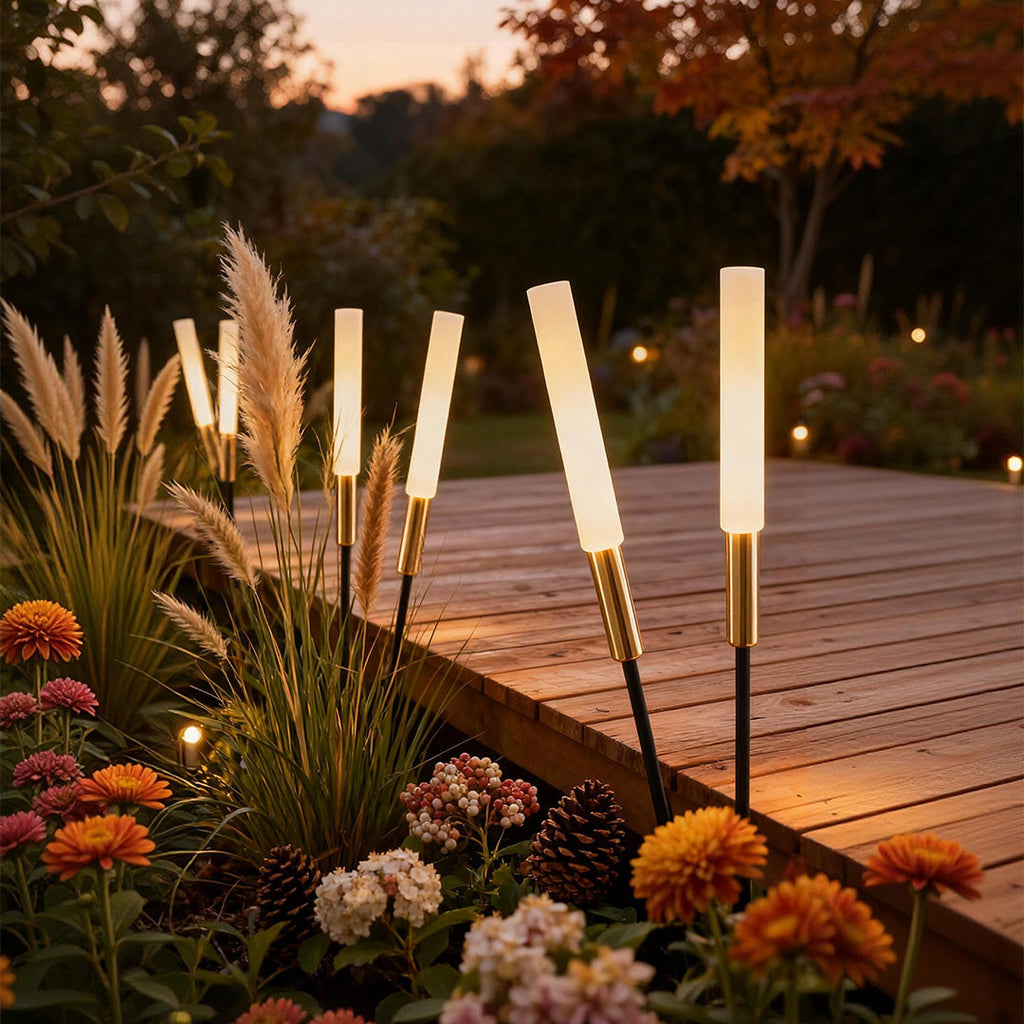 Outdoor LED Landscape Light Spikes Lawn Metal Lighting
