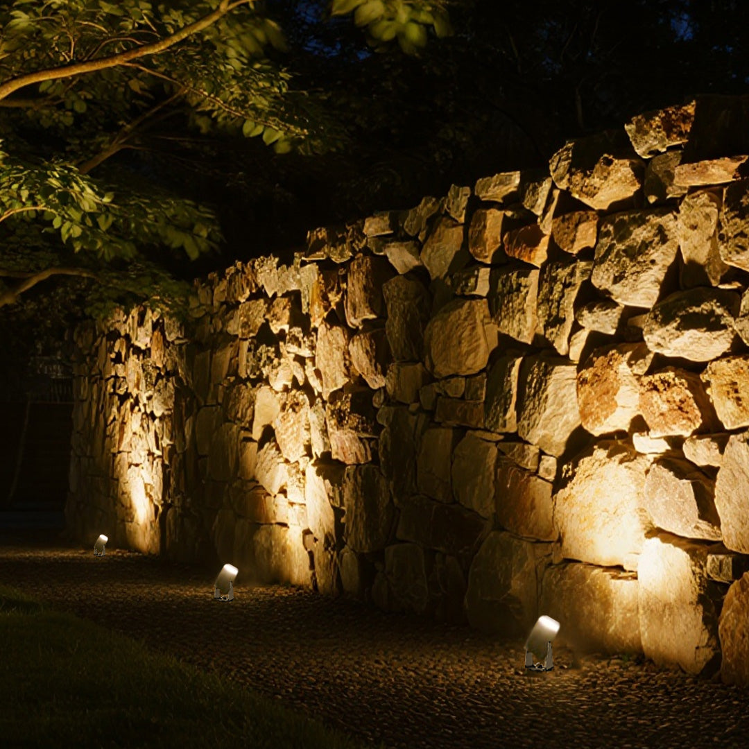 Stainless Steel Waterproof Landscape Spotlights - Outdoor Stake Light for Garden Illumination