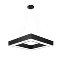 Modern Black Multi-Diamond LED Chandelier Ceiling Light