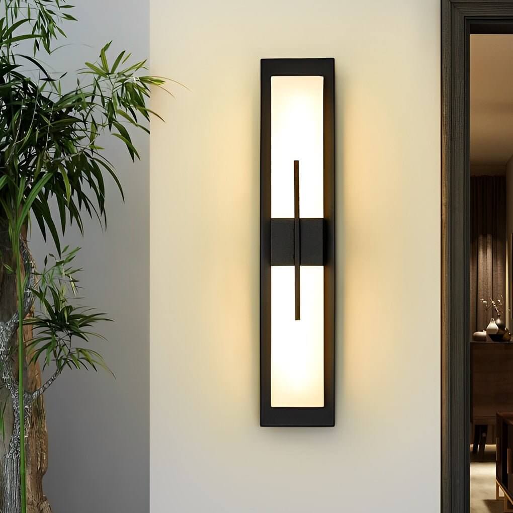 Large Outdoor Waterproof Wall Light Fixture - Stylish, Durable, Energy Efficient LED Security Lighting for Patios, Gardens, and Entrances