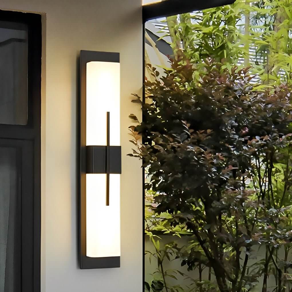 Large Outdoor Waterproof Wall Light Fixture - Stylish, Durable, Energy Efficient LED Security Lighting for Patios, Gardens, and Entrances