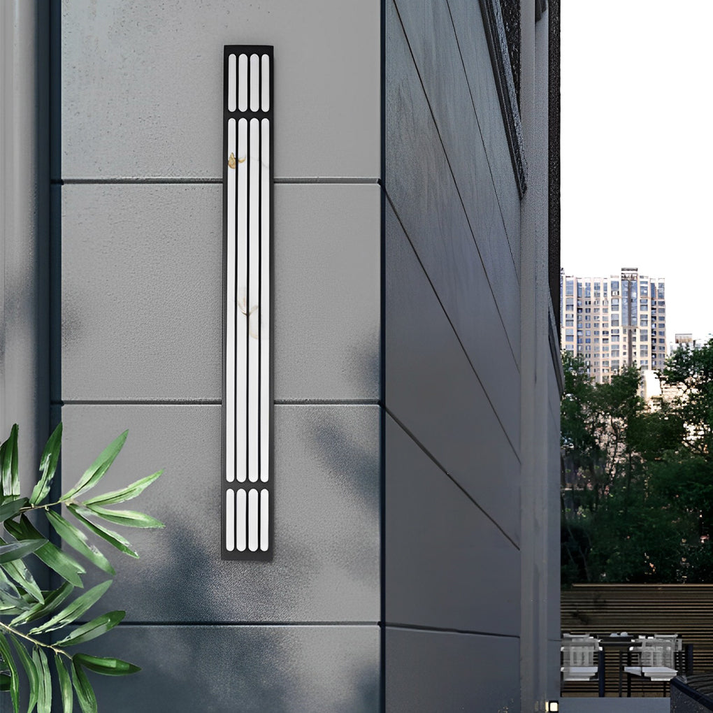 Modern Rectangular LED Outdoor Wall Light - Energy-Efficient Exterior Lighting Solutions
