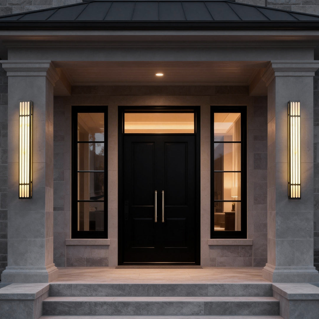 Modern Rectangular LED Outdoor Wall Light - Energy-Efficient Exterior Lighting Solutions
