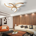 Leaf Ceiling Light - Floral Wooden Design Natural Illumination