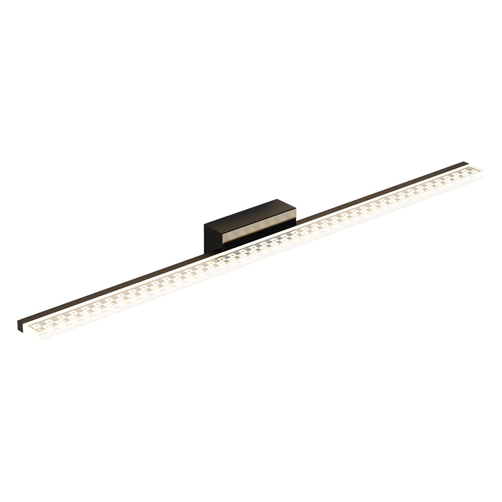 LED Bathroom Vanity Lights Geometric Acrylic Shade 3-Step Dimming Modern Light Fixture for Bathroom LED Wall Sconce Brushed Nickel Finish Energy-Efficient Lighting Stylish Vanity Light for Home Decor Adjustable Brightness LED Lighting Solutions