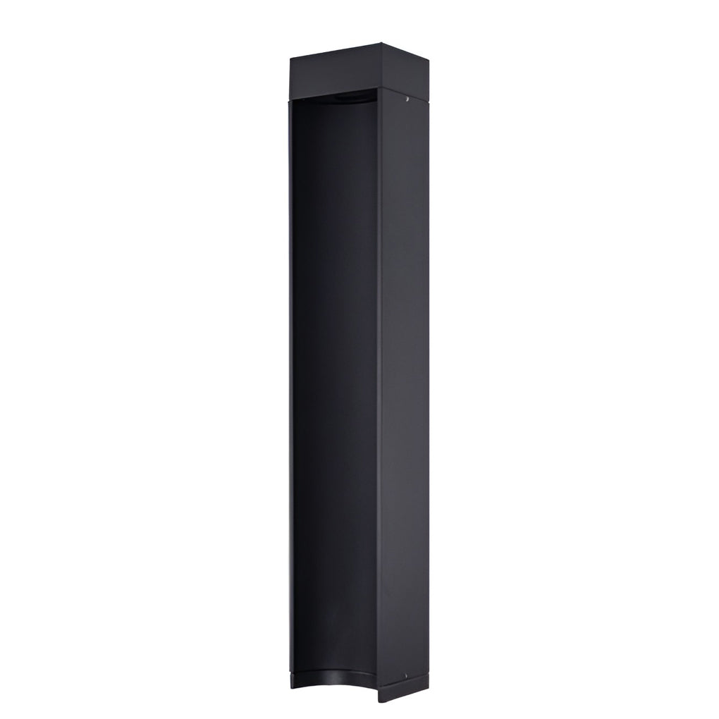 Modern Black Bollard LED Lights - Outdoor Lawn Lighting Solutions