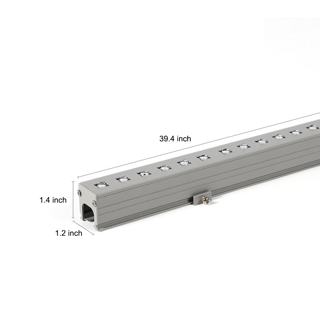 LED Wall Washer Outdoor Light - Linear Facade Lighting for Building Exteriors
