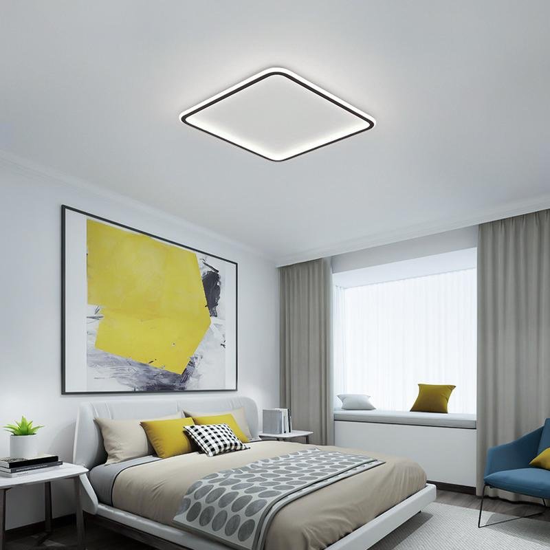 LED Square Ceiling Lights - Industrial Recessed Lighting, Energy Efficient, Modern Design, Commercial & Home Use