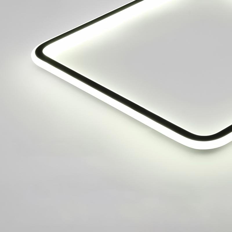 LED Square Ceiling Lights - Industrial Recessed Lighting, Energy Efficient, Modern Design, Commercial & Home Use