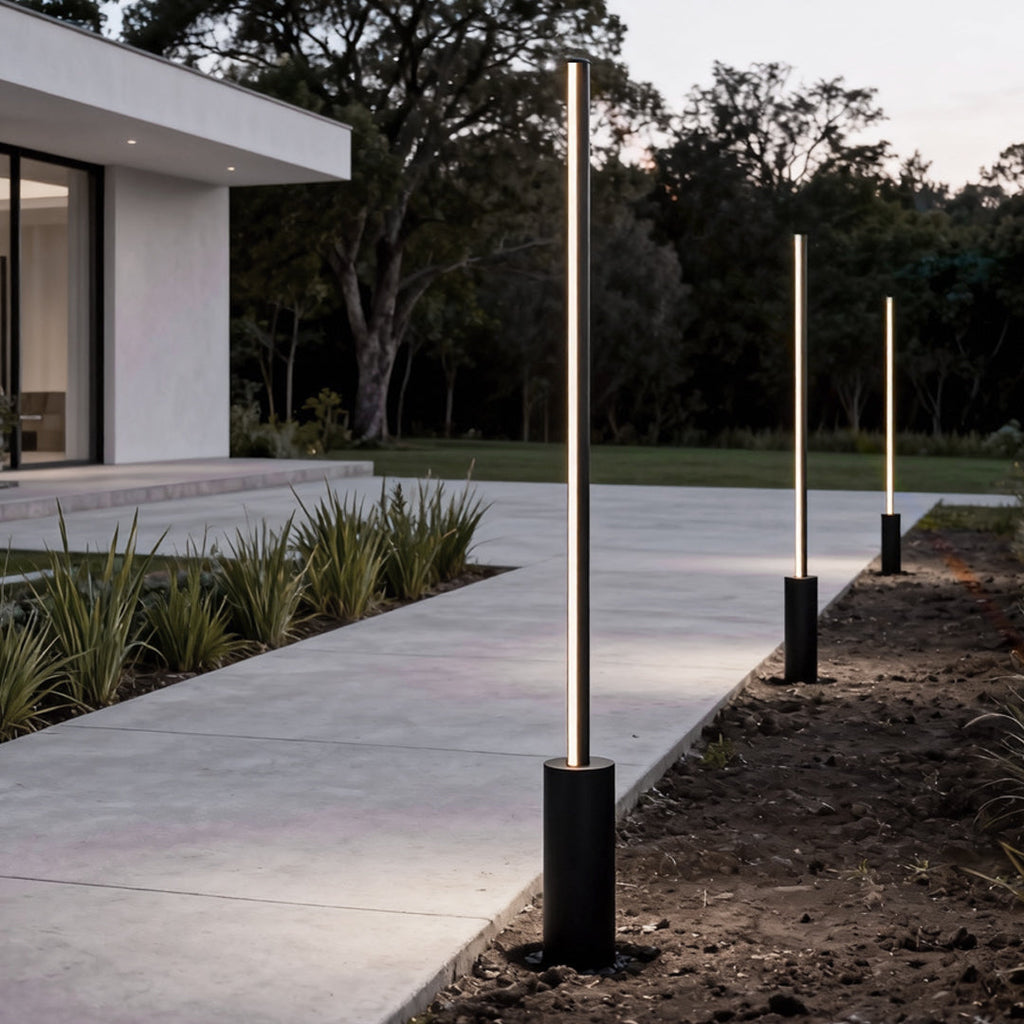 Contemporary Waterproof LED Outdoor Linear Floor Lamp