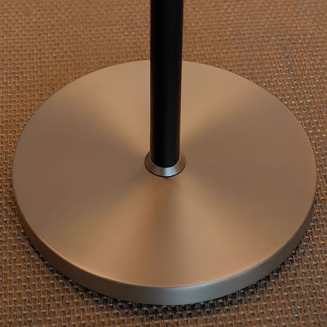 Elegant LED Drum Shade Floor Lamp - Tall Ambient Standing Light