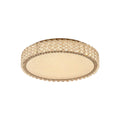 Luxury Crystal LED Flush Mount Ceiling Light Fixture