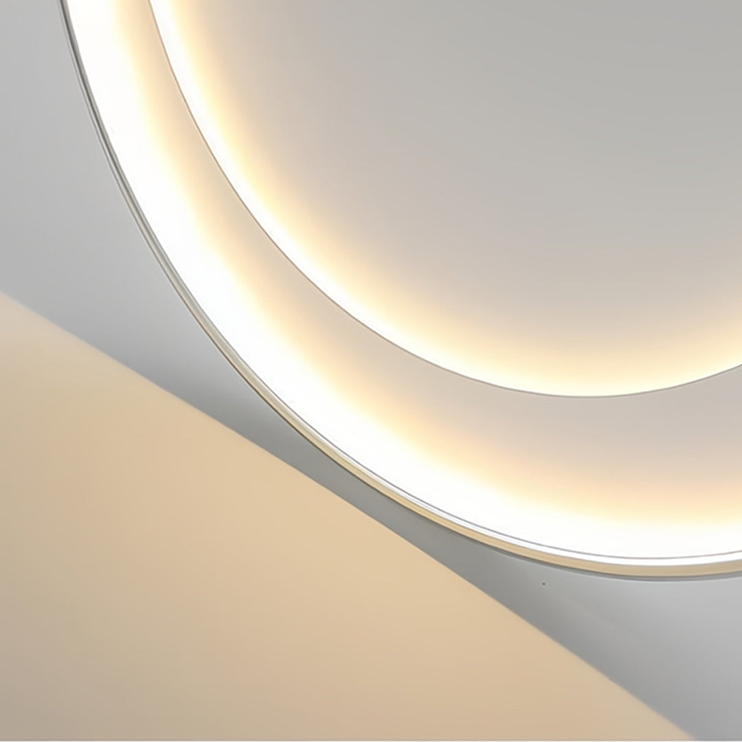 Modern Minimalist LED Round Flush Mount Ceiling Light