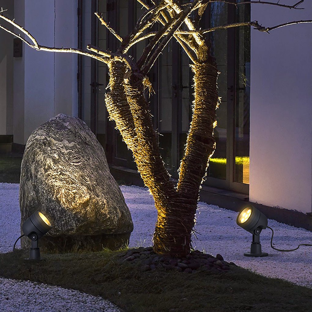 Modern LED Landscape Spot Lights - All-Aluminum Outdoor Lighting