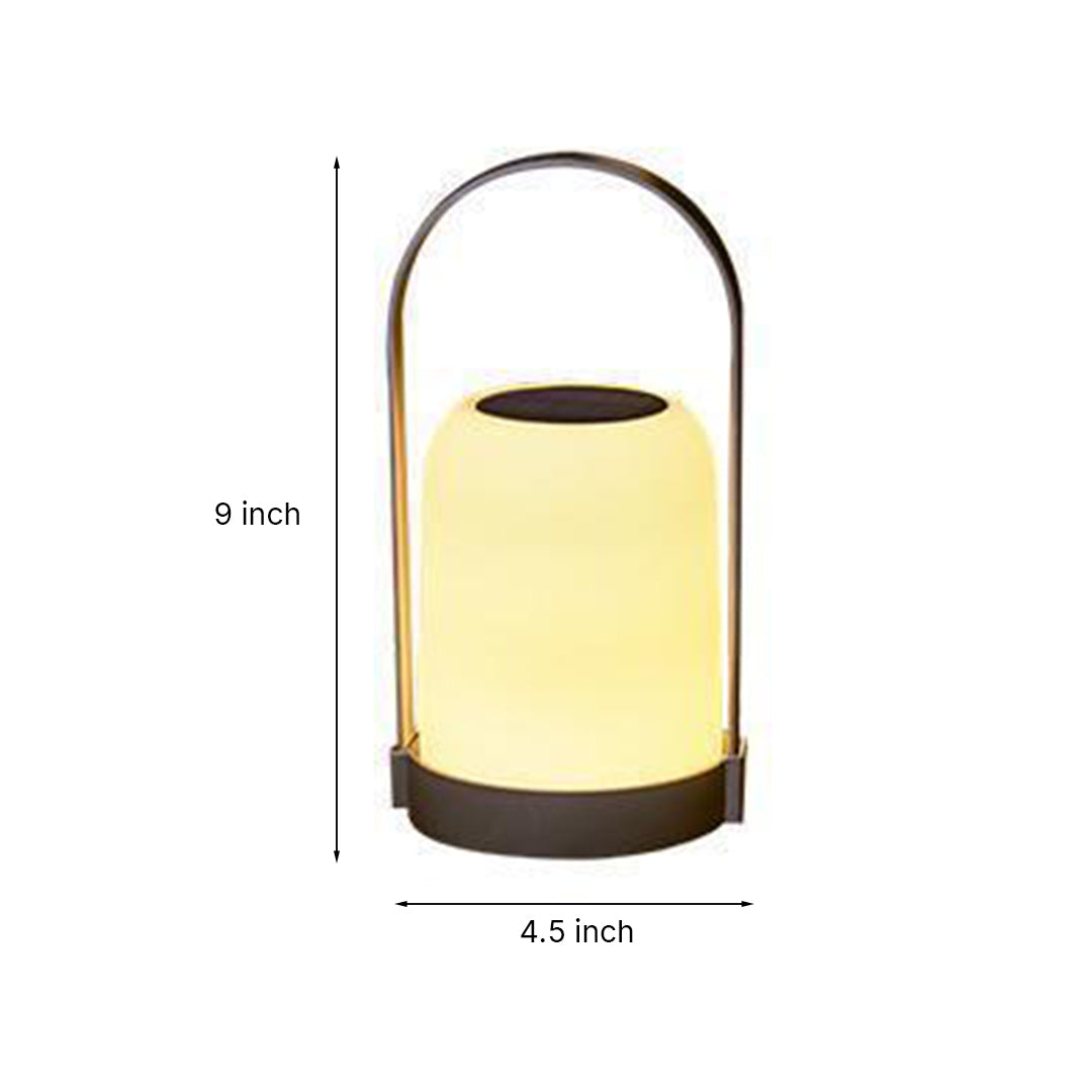 Solar-Powered Waterproof USB Rechargeable Handheld Light - Portable Outdoor Flashlight