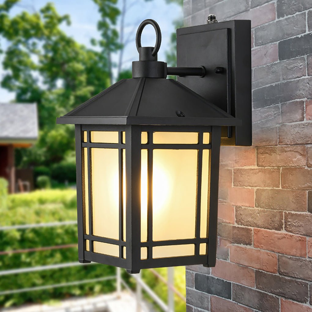 LED Outdoor Induction Wall Light Waterproof Motion Sensor Light
