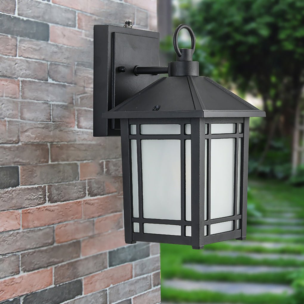LED Outdoor Induction Wall Light Waterproof Motion Sensor Light