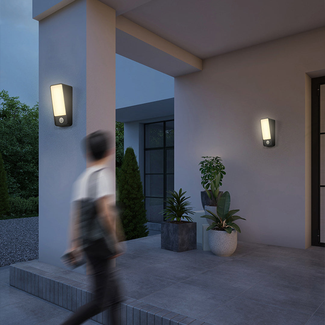Outdoor Waterproof Square LED Wall Light - Aluminum Exterior Lighting