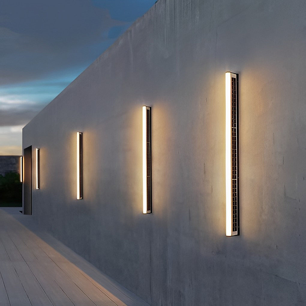 LED Solar Waterproof Outdoor Linear Light - Eco-Friendly Garden Lighting