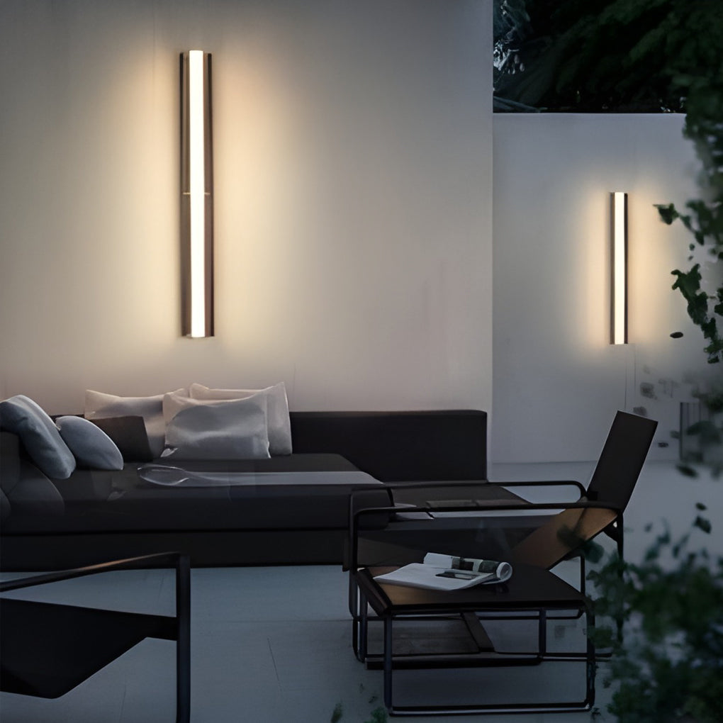 LED Solar Waterproof Outdoor Linear Light - Eco-Friendly Garden Lighting