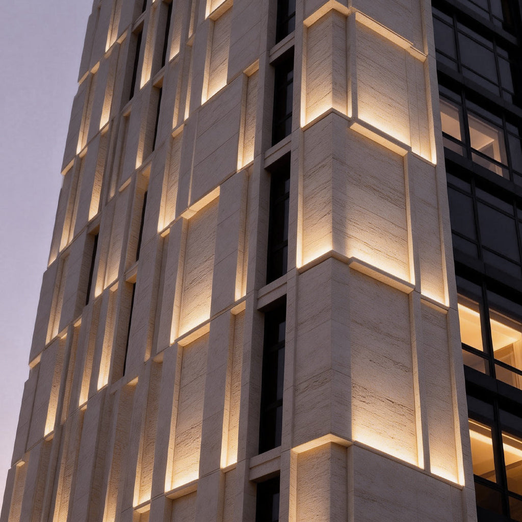 LED Wall Washer Light - Modern Linear Aluminum Outdoor Lighting