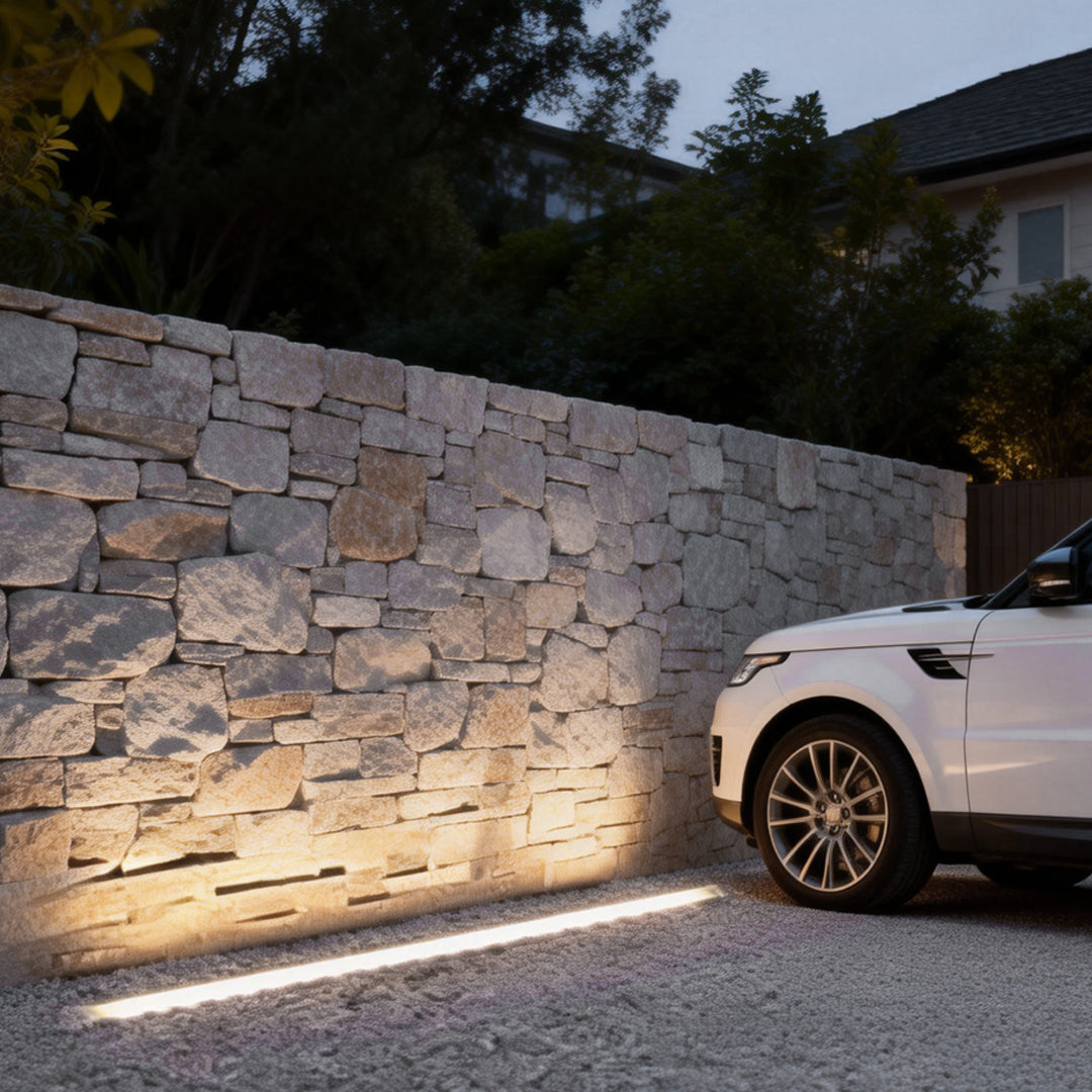 LED Wall Washer Light - Modern Linear Aluminum Outdoor Lighting