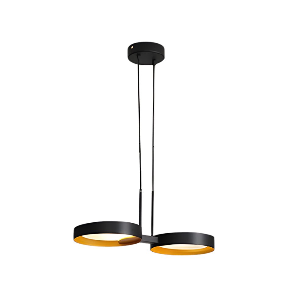 Light Guide Ring Chandelier 1-9 Lights - Modern LED Fixture