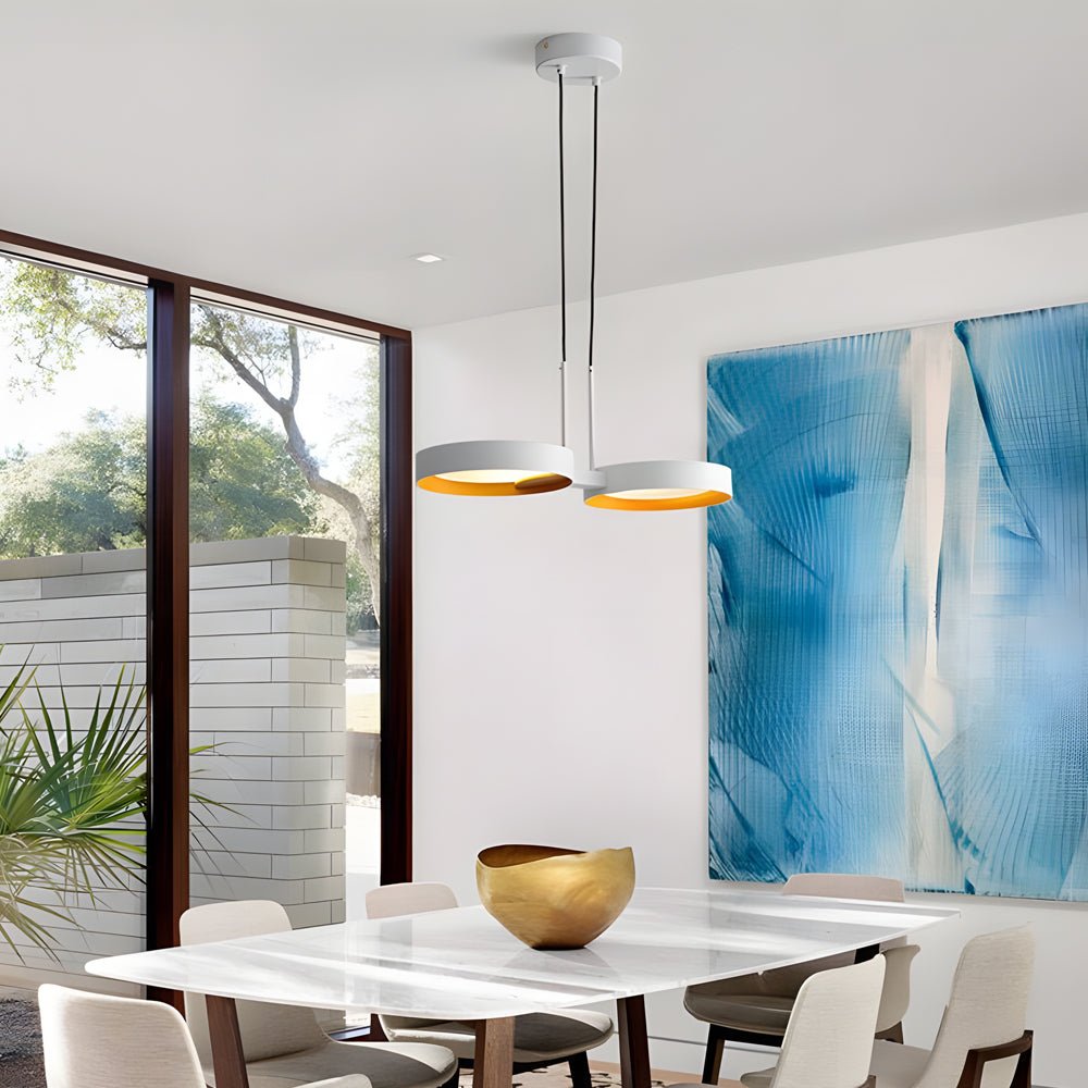 Light Guide Ring Chandelier 1-9 Lights - Modern LED Fixture
