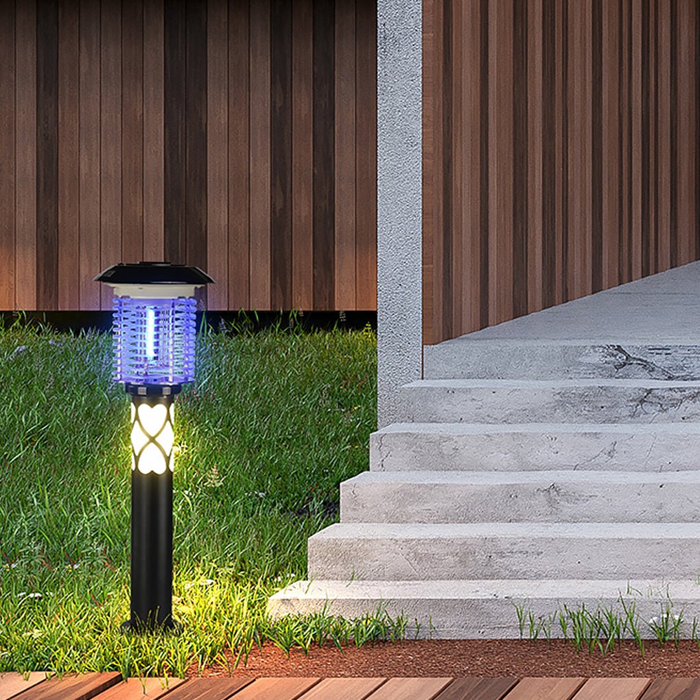 Dual-Function Solar LED Mosquito Lamp - Waterproof Outdoor Light for Gardens and Patios