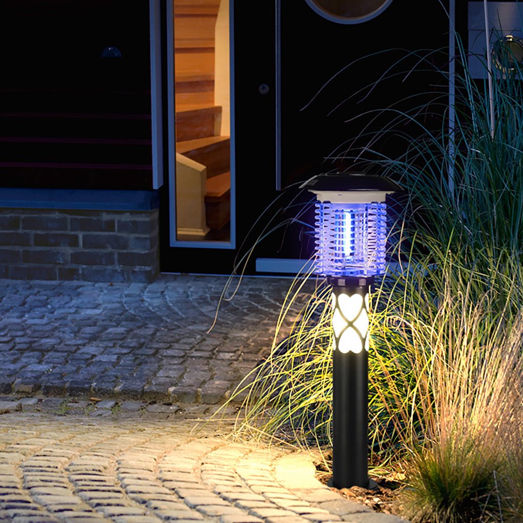 Dual-Function Solar LED Mosquito Lamp - Waterproof Outdoor Light for Gardens and Patios