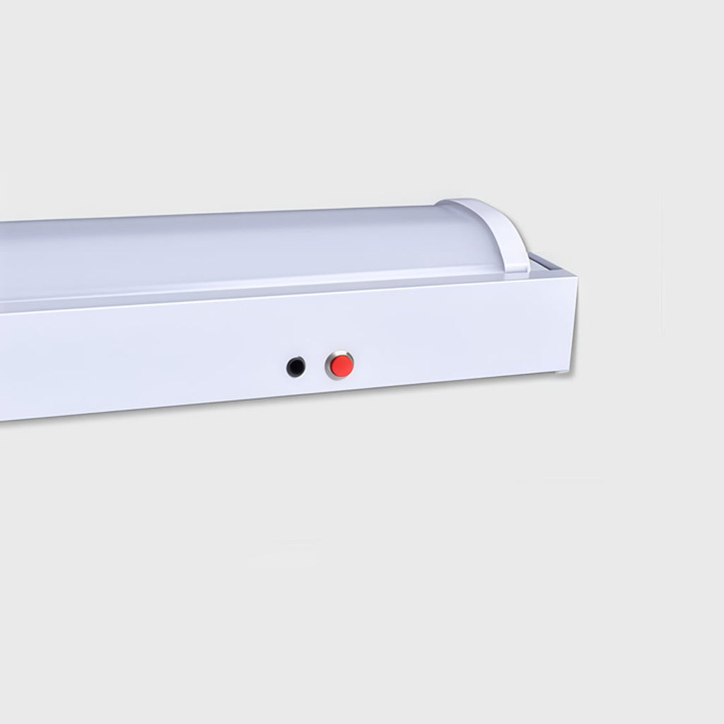 Modern Minimalist White LED Linear Ceiling Light