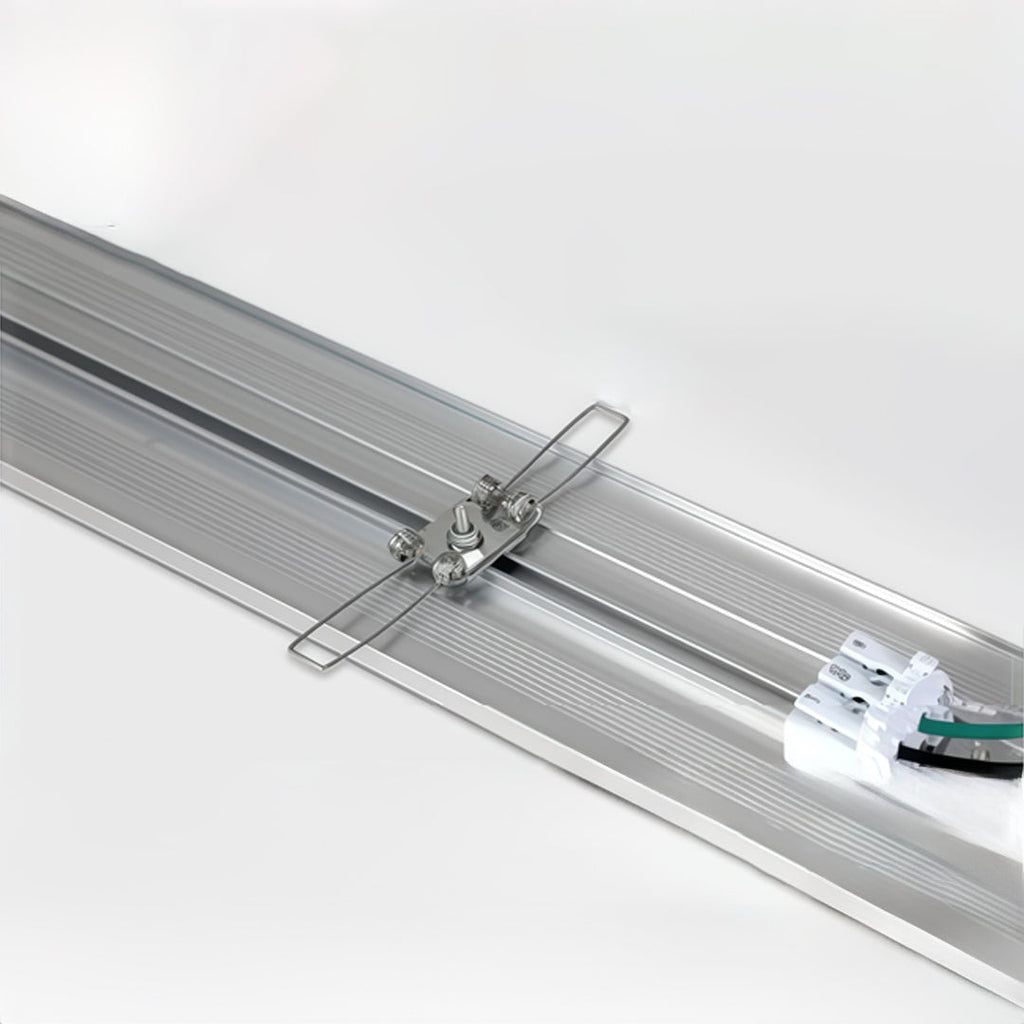 Modern Minimalist White LED Linear Ceiling Light